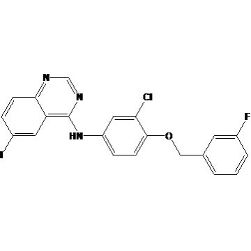 N- [3-Cloro-4- (3-fluorobenziloxi) fenil] -6-iodoquinazolin-4-amina Nï¿½ CAS: 231278-20-9